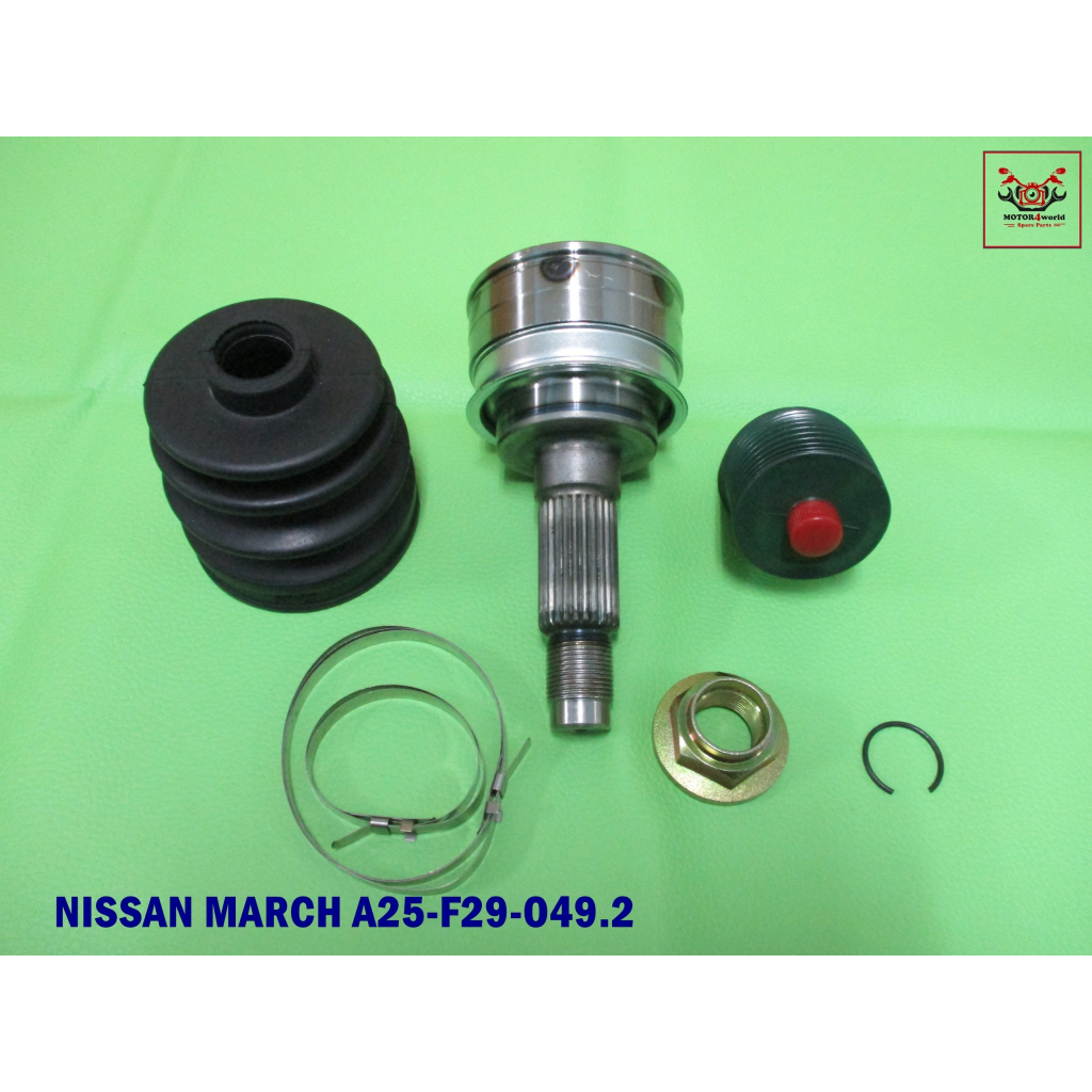 หัวเพลาขับ Fit For NISSAN MARCH (A25-F29-O49.2)