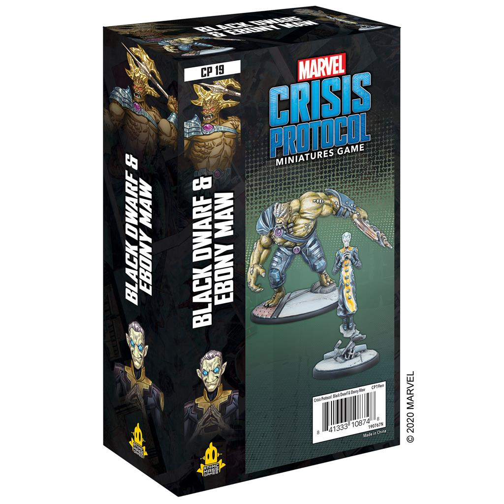 Marvel Crisis Protocol : Black Dwarf & Ebony Maw