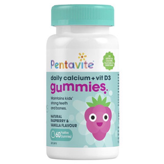 Pentavite Daily Calcium + Vit D3 Gummies 60 Gummies