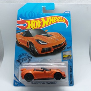 รถเหล็ก Hotwheels 19 CORVETTE ZRI CONVERTIBLE (ib27)