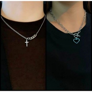 สร้อยโซ่กางเขน สร้อยโซ่หัวใจ Necklace