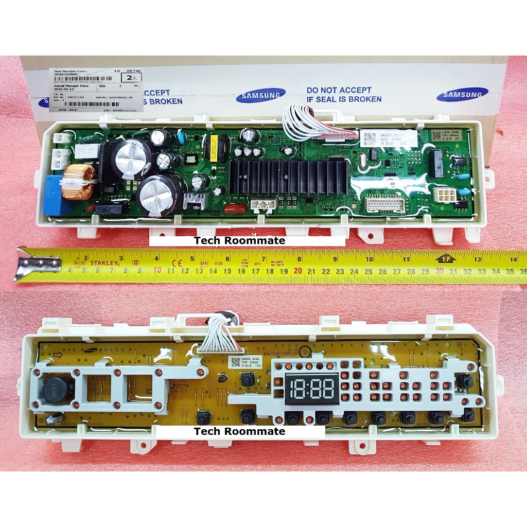 SAMSUNG อะไหล่ของแท้/เมนบอร์ดเครื่องซักผ้าซัมซุง/ DC92-02594C/ASSY MODULE รุ่นที่ใช้ WA10T5260BY/ST