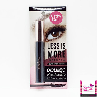 🔥โปรค่าส่ง25บาท🔥CATHY DOLL Less Is More Mascara มาสคาร่า เคที่ดอลล์ เลส อีส มอร์ 8 g