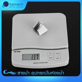 [[สแตนเลส304แท้100%]] ขาฝักบัวสแตนเลส ขาแขวนฝักบัวสแตนเลส รุ่น 2 หลุม ปรับได้ 2 ระดับ ทำจากสแตนเลส304 ทนทาน ใช้ยาวนาน