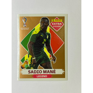 สติ๊กเกอร์สะสม Sadio Mane ฟุตบอลโลก Worldcup 2022 Senegal ของสะสมทีมฟุตบอล เซเนกัล