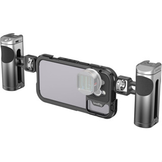 SmallRig - 4076 Mobile Video Cage Kit (Dual Handheld) for iPhone 14 Pro