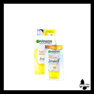 Garnier Skin Naturals Bright Complete Vitamin C Super UV SPF50PA+++)[7ml.x6ซอง]