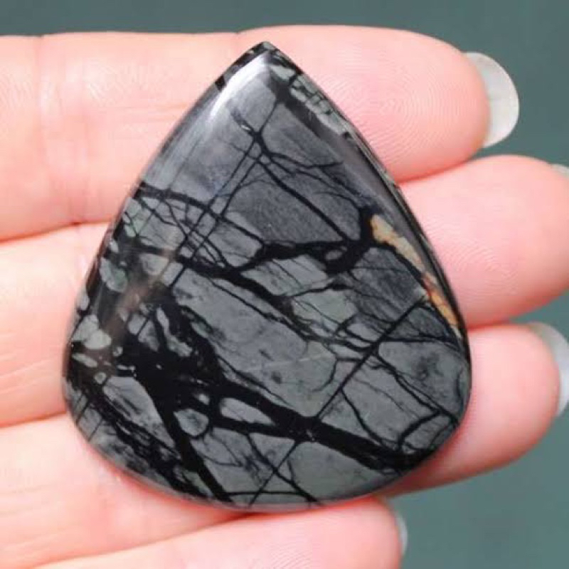 1 PC Random Pick  Natural Picaso Jasper 2-3 cm Polished Cabochon Stone / Top High Q  Jewelry Stone Healing Chakra. ราคา ถูกที่สุด ดีลบีเคเค แกลเลอรีภาพที่ 5