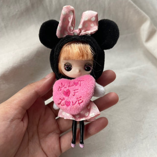 ตุ๊กตา Dollcena I love Mickey แต่งชุดมินนี่เม้าส์ อปก.ครบ No Box🌷✨Rare✨