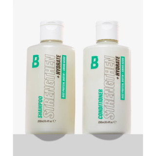 พร้อมส่ง ของแท้ By Beauty Bay Strengthen + Hydrate Shampoo &amp; Conditioner Duo (2 x 250ml)