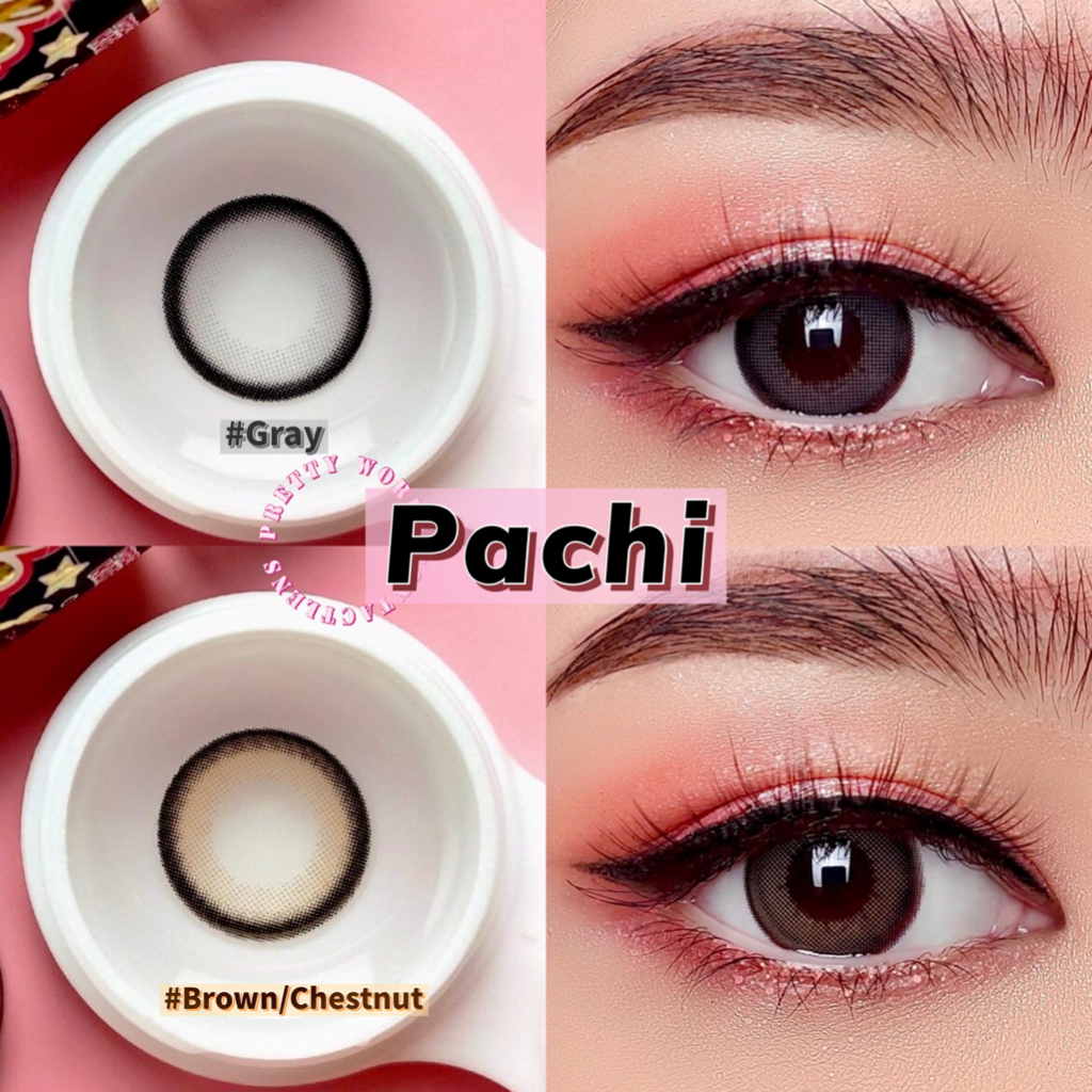Wink : Pachi ขนาดกลาง แบ๊ว ธรรมชาติ สายตาปกติ -10.00