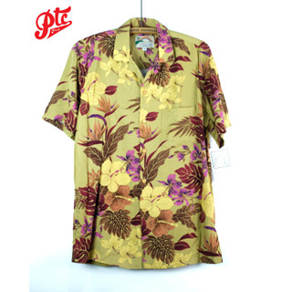 เสื้อฮาวาย PARADISE FOUND HILO GOLD