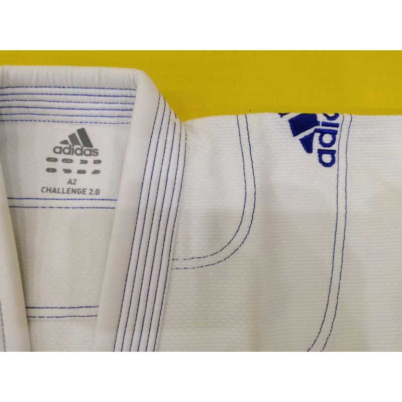 ชุดยูยิตสู​ adidas CHALLENGE สีขาว​ 2.0 Jiu-jitsu/BJJ uniform (JJ350W) - รูปที่ 5