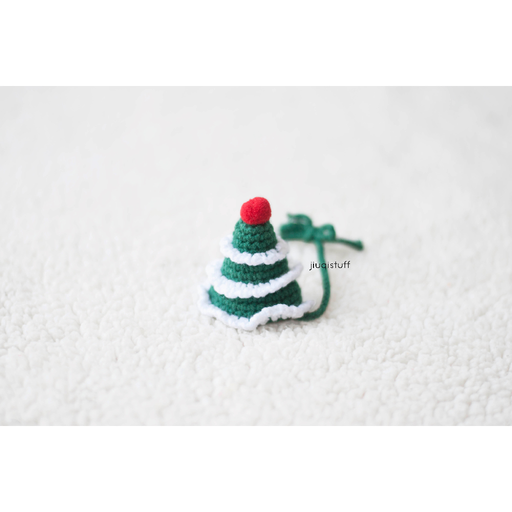 ชุดตุ๊กตา Christmas tree hat 10cm