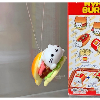 Nyanko Burger Charm San-X 2004, พวงเนียนโกะในกล่อง