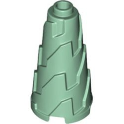 ชิ้นส่วนเลโก้ Lego Part Cone 2 x 2 x 3 Jagged - Step Drill (28598) ราคา/ชิ้น