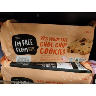 Coles Choc Chips Cookies 144g B