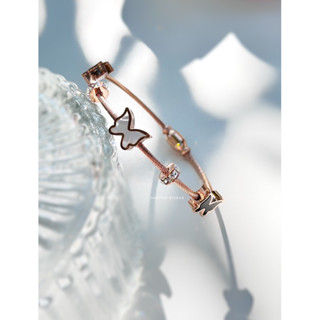 Jaoying - Stainless Steel Butterfly Bangle