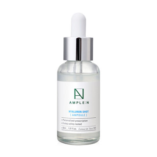 Coreana Lab Ample N Hyaluron Shot Light Ampoule 30ml เซรั่มไฮยารูลอนสูตรบางเบา