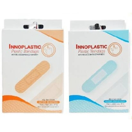 Innoplastic พลาสเตอร์ปิดแผล ชนิดพลาสติก กันน้ำ Plastic Bandage (20ชิ้น/กล่อง)
