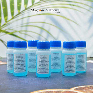 ✨ น้ำยาล้างเงินขนาดทดลอง 30ml. น้ำยาล้างเงิน ทอง น้ำยาทำความสะอาดเครื่องประดับ super clean