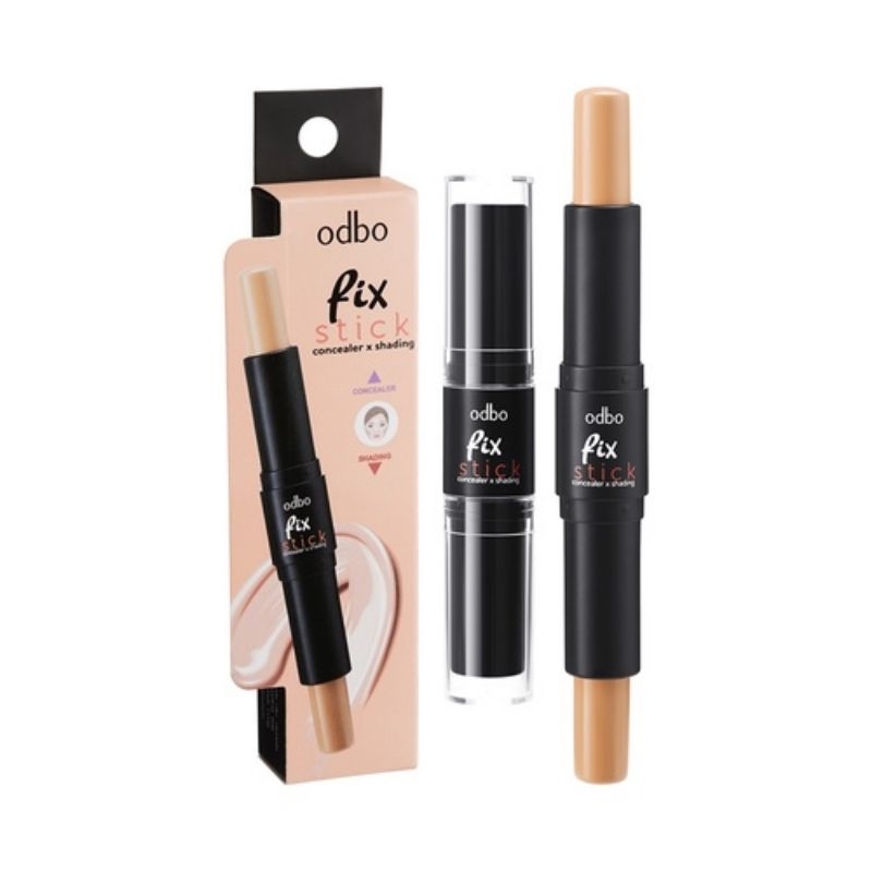 ( ของแท้ ) ODBO Fix Stick Concealer x Shading OD450 โอดีบีโอ คอนซีลเลอร์ เฉดดิ้ง