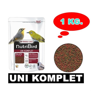 NutriBird Uni ไซร์ S สำหรับนก กรงหัวจุก เลิฟเบิร์ด ฟอฟัส หงษ์หยก บรรจุ 1 กิโลกรัม