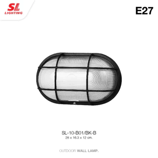 SL LIGHTING | Outdoor Wall Lamp โคมไฟติดผนังภายนอก รุ่น SL-10-B01, SL-10-8010, SL-10-1209/BK