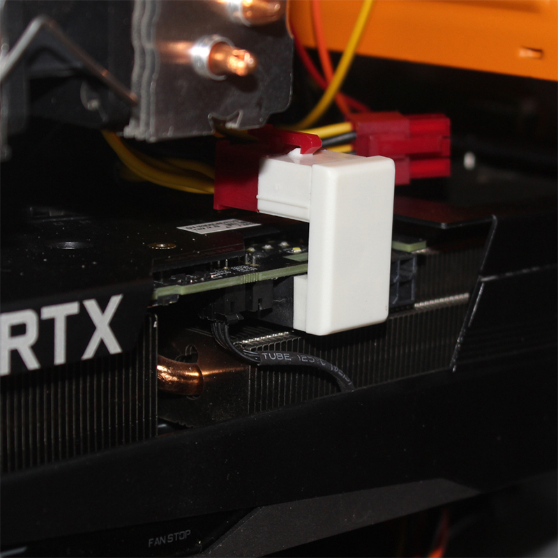 การ์ดจอ 8PIN PCI-E Turning Adapter หัวแปลง PCI-E 8pin 180°