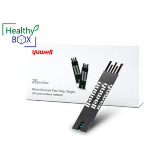 YUWELL Blood glucose strip 25pcs/box รุ่น Y330 ยูเวล แผ่นตรวจน้ำตาล (V)