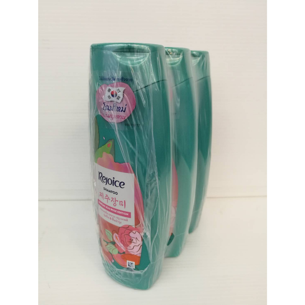 (แพ็ค 3) Rejoice SHAMPOO KOREAN JEJU ROSE EDITION (140 ML.X3) รีจอยส์ แชมพูคอลเลคชั่น กุหลาบ เจจู เก