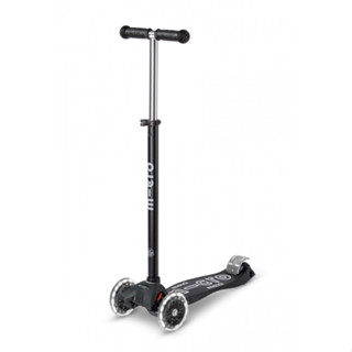 Micro Scooter Maxi Deluxe ECO LED - Black