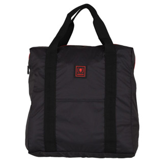 LEGEND WALKER 2 WAY Tote Bag รุ่น 9111 (Grey) ได้ทั้งถือและสะพายไหล่  วัสดุบางเบาจากใยสังเคราะห์ มาพร้อมลายคาร์บอนสุดหรู