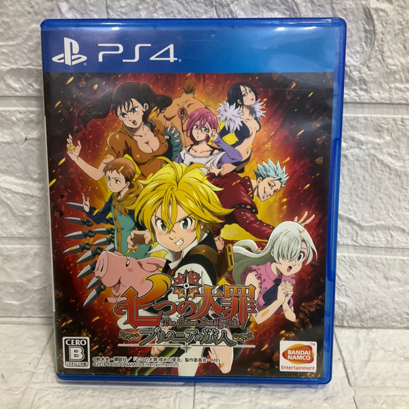 แผ่นแท้ [PS4] Nanatsu no Taizai: Britannia no Tabibito (Japan) (PLJS-70116)  The Seven Deadly Sins K