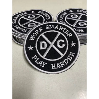 อาร์มปักตามสั่ง(แบบมีตีนตุ๊กแก)ฟรีค่าบล็อก ราคาถูก