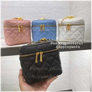 กระเป๋า Charles &amp; Keith รุ่น Nezu Quilted Boxy Bag :  CK2-80271114  แท้จากชอป พร้อมถุงกระดาษ