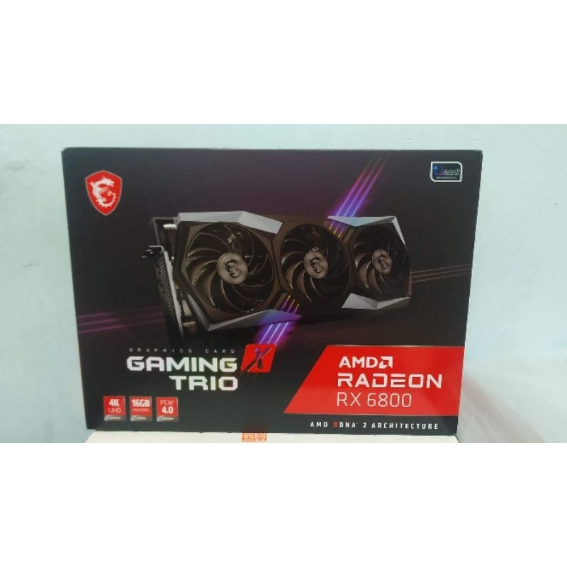 AMD RX6800 MSI GAMING X TRIO มือสองประกันไทย