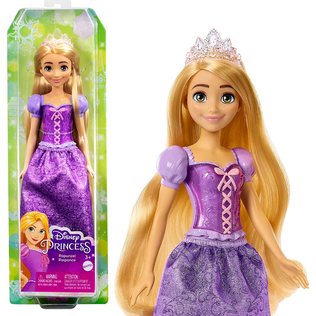 Disney Princess Rapunzel ตุ๊กตาเจ้าหญิงดิสนีย์ ราพันเซล ลิขสิทธิ์แท้ HLW03