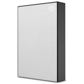 Seagate One Touch 4TB External HDD with Password Protection – Silver for Windows and Mac