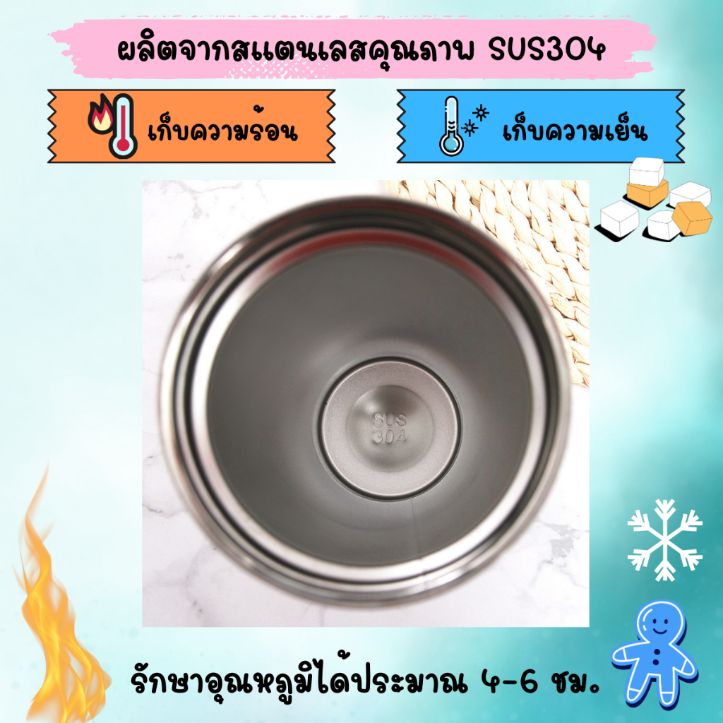 ✅ส่งจากไทย✅แก้วเก็บความเย็น 24 ออนซ์ พร้อมหลอด แก้วเก็บอุณหภูมิ แก้วสแตนเลสทรงสูง 700 ml.