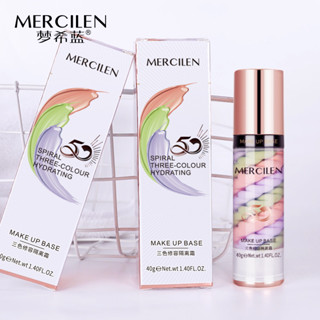 เมคอัพเบส Mercilen Spiral Three Colour Hydrating 3สี