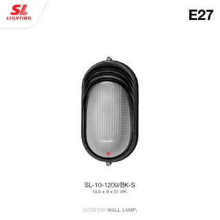 SL LIGHTING | Outdoor Wall Lamp โคมไฟติดผนังภายนอก รุ่น SL-10-B01, SL-10-8010, SL-10-1209/BK