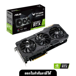 ASUS VGA การ์ดจอ TUF-RTX3060TI-O8G-V2-GAMING