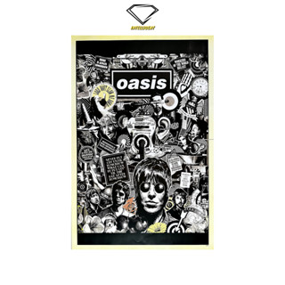 💎Intelligent | โปสเตอร์ Oasis | ขนาด 23.5x34.5 นิ้ว | x 1 แผ่น โอเอซิส โปสเตอร์วงดนตรี