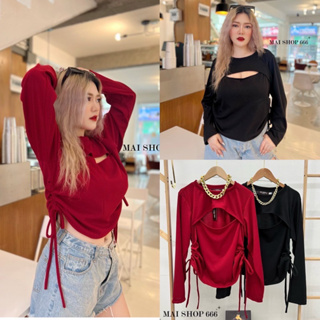 พร้อมส่ง🍒เสื้อสาวอวบอ้วน