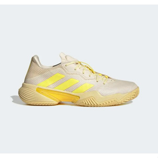 Adidas Barricade Mens Tennis Shoes รองเท้าเทนนิสผู้ชายแบรนด์แท้ (Color Ecru Tint/Beam Yellow/Almost Yellow)