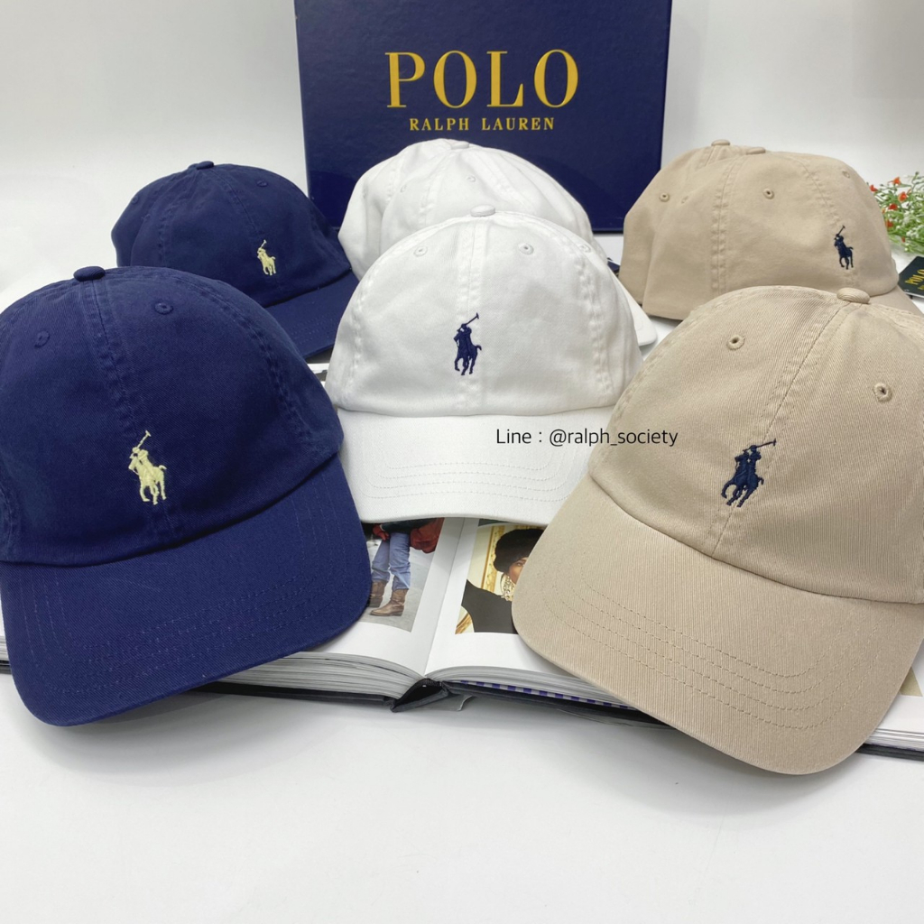 Ralph Lauren Cotton Chino Baseball Cap (Baby-Adult Size)