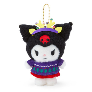 พวงกุญแจตุ๊กตา Theme Christmas Sweater ลาย Kuromi ku / Kuromi