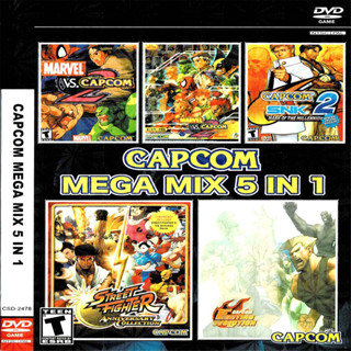 Capcom Fighters Mega Mix ( USA) (PS2 DVD)