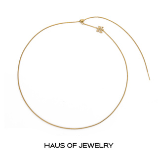 Haus of Jewelry - EVER No.3 Chain Necklace สร้อยคองานเงินแท้ 925 แบบที่ 3 สร้อยแบบกลม